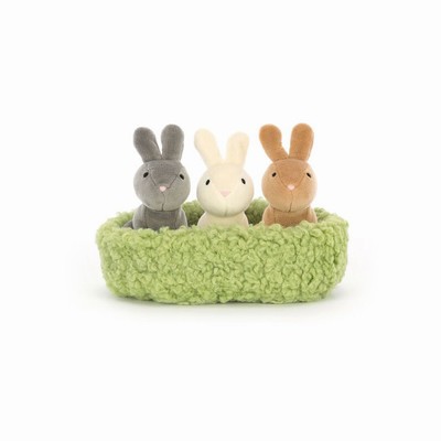 Jellycat Nesting Bunnies Bunnies UK | 93470LHOC